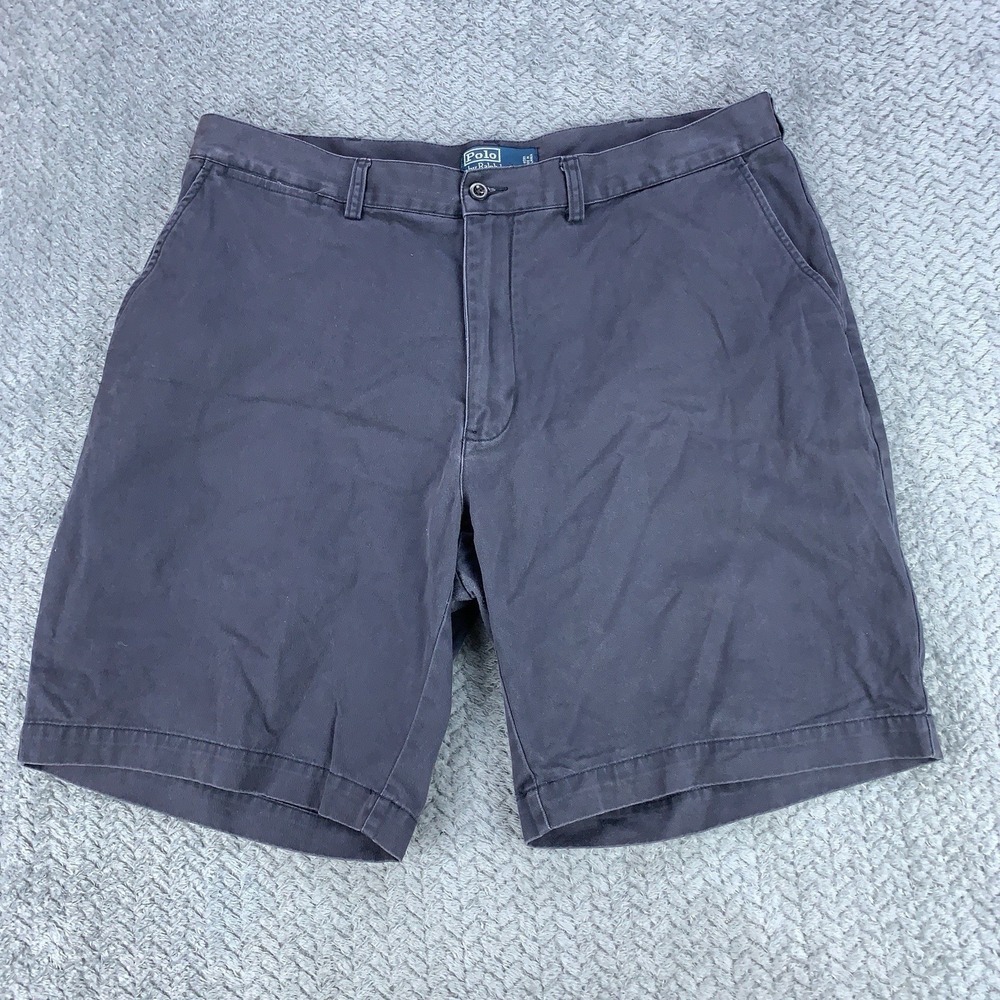 Vintage Polo Ralph Lauren Prospect Short Mens 38 Blue Y2K Preppy Classic Faded